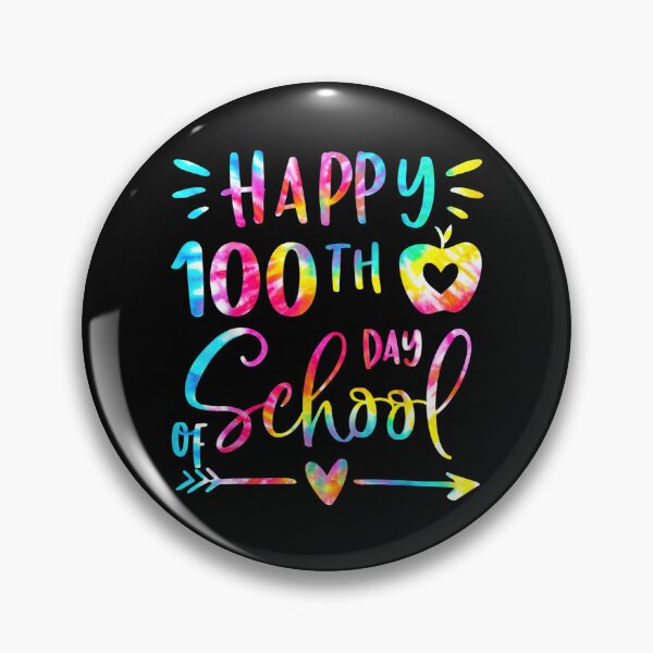 Item preview, Tie Dye Happy 100th Day Of School Teacher Student 100 Days  designed and sold by amyadt77.