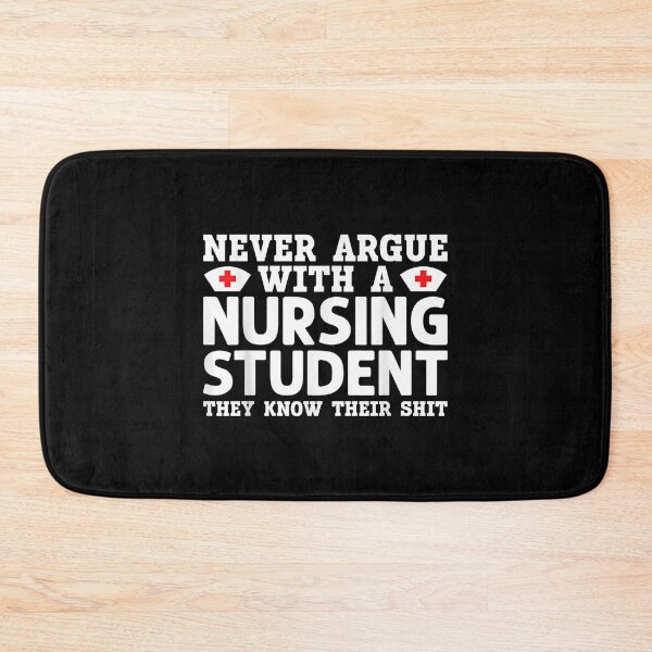 Item preview, Never Argue With A Nursing Student Nursery  designed and sold by amyadt77.