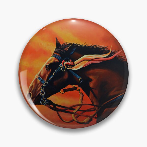 Item preview, War Horse Joey Painting designed and sold by PaulMeijering.