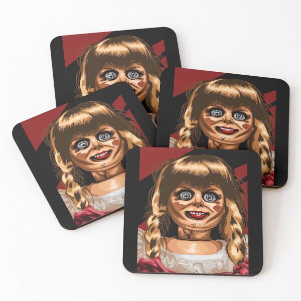 Item preview, A Girl Who Loves Annabelle Creation Ghost Oil Painting Gifts For Birthday designed and sold by ConnorHeagney26.