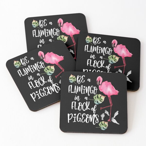 Item preview, Be A Flamingo In A Flock Of Pigeons  designed and sold by brita797.