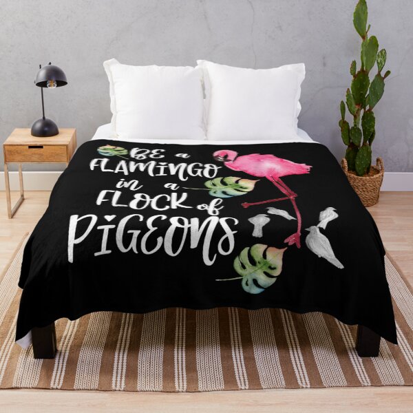 Item preview, Be A Flamingo In A Flock Of Pigeons  designed and sold by brita797.