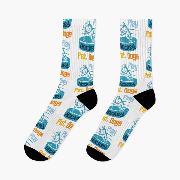 Item preview, Play Hockey Pet Dogs Funny Colorful Design designed and sold by pedrored369.