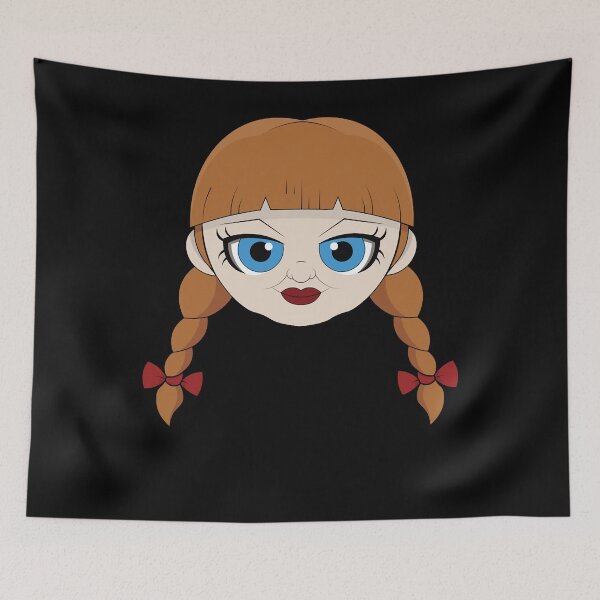 Item preview, A Girl Who Loves Demon Annabelle Birthday Girls Doll Retro Vintage designed and sold by ConnorHeagney26.