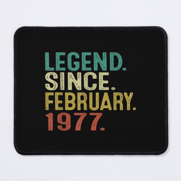 Item preview, 45th Birthday Gifts Vintage Legend Since February 1977  designed and sold by amyadt77.