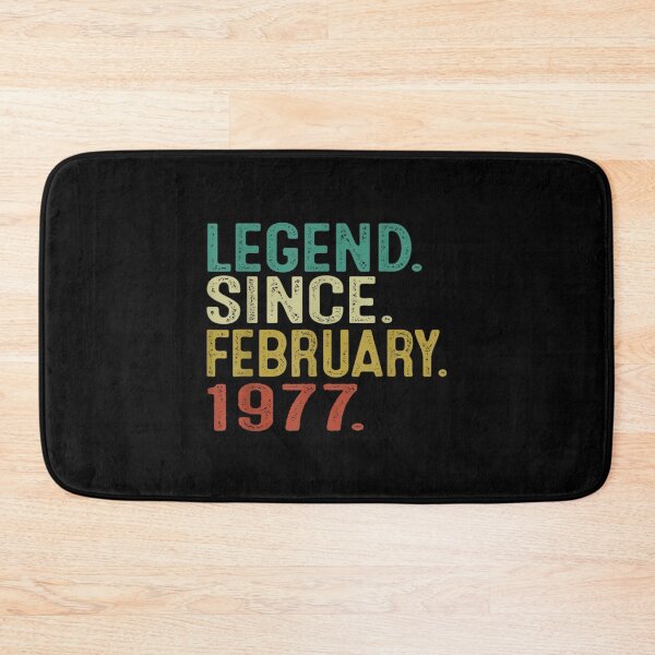 Item preview, 45th Birthday Gifts Vintage Legend Since February 1977  designed and sold by amyadt77.