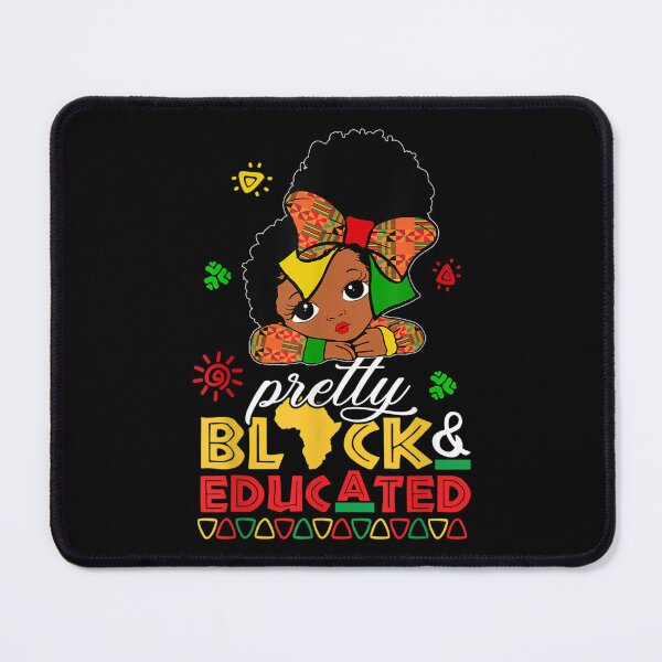 Item preview, Pretty Black Educated Peekaboo Girl Melanin Black History  designed and sold by aprilsav.