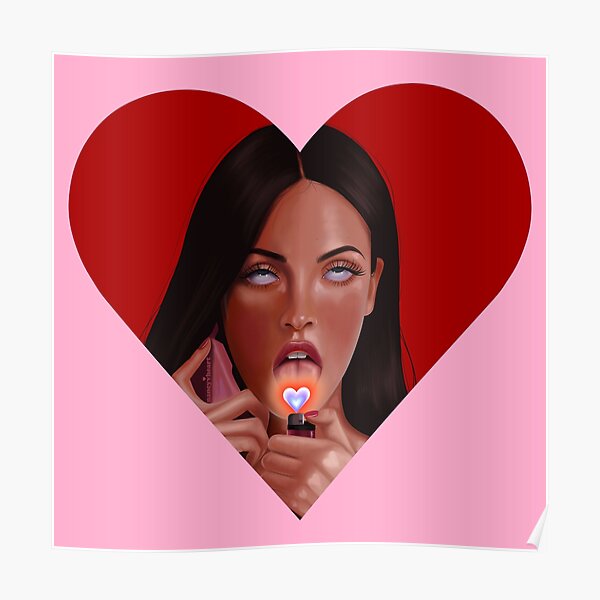 Jennifers Body Heart Poster By Thelamehuman Redbubble