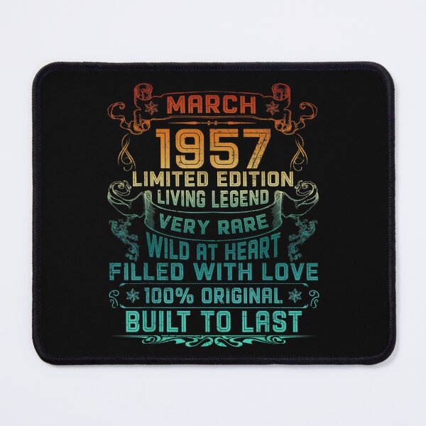 Item preview, Vintage 65 Years Old March 1957 65th Birthday Gift  designed and sold by amyadt77.