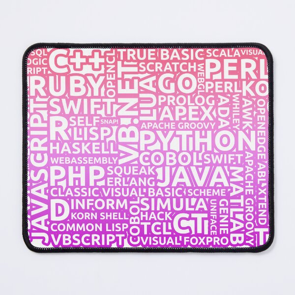 Item preview, Art with programming language names designed and sold by Telmo Nascimento.