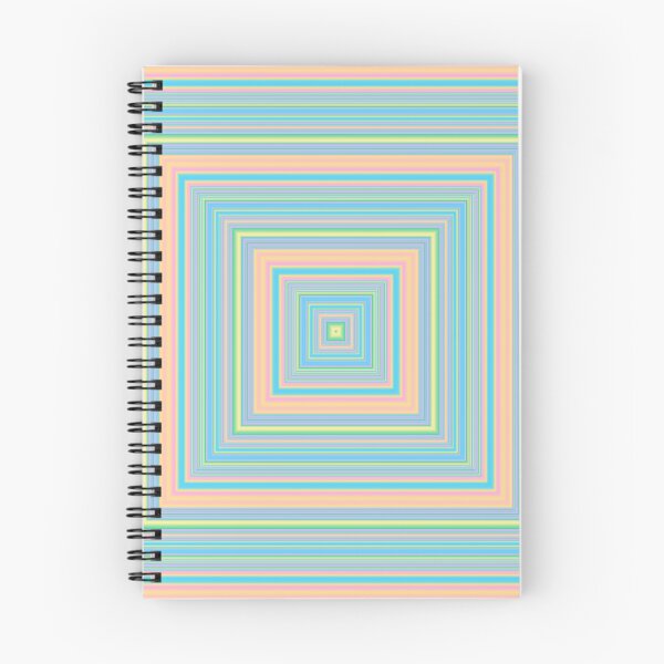 Item preview, Orange Blue Yellow Concentric Squares Geometric designed and sold by Gingezel.