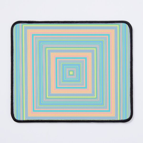 Item preview, Orange Blue Yellow Concentric Squares Geometric designed and sold by Gingezel.