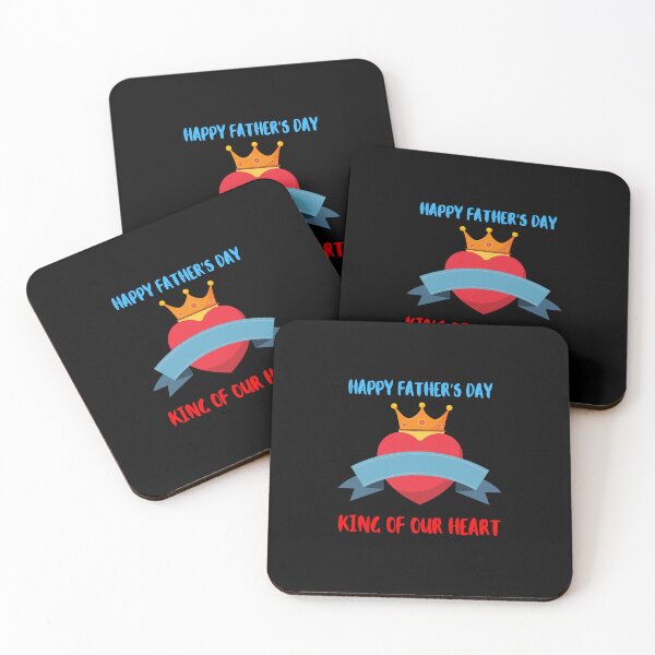 Item preview, Happy Father's Day King Of Our Heart designed and sold by teewearstyle.