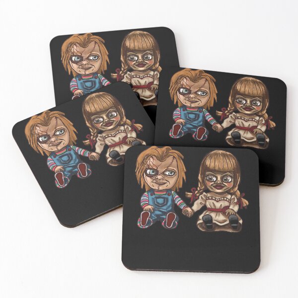 Item preview, Birthday Gift Chucky And Annabelle Old Birthday In Love Retro Wave designed and sold by ConnorHeagney26.