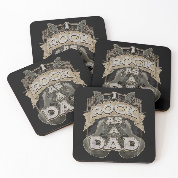 Item preview, Mens I Rock As A Dad Guitar Music Festival For Fathers Day  designed and sold by amyadt77.