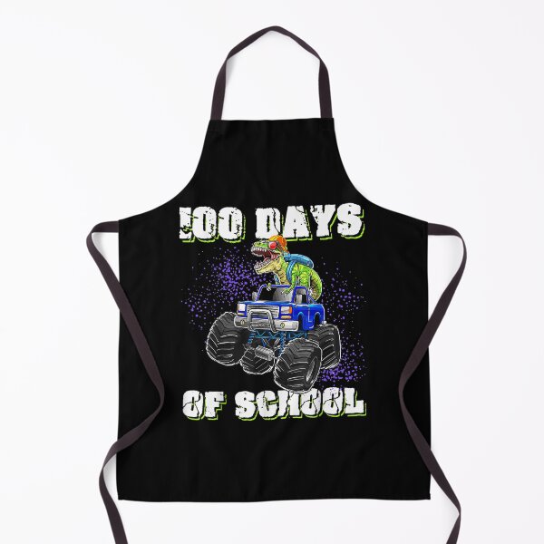 Artikelvorschau, 100 Tage Schule 100. Tag Dino Dinosaurier Monster Truck Kid entworfen und verkauft von aprilsav.