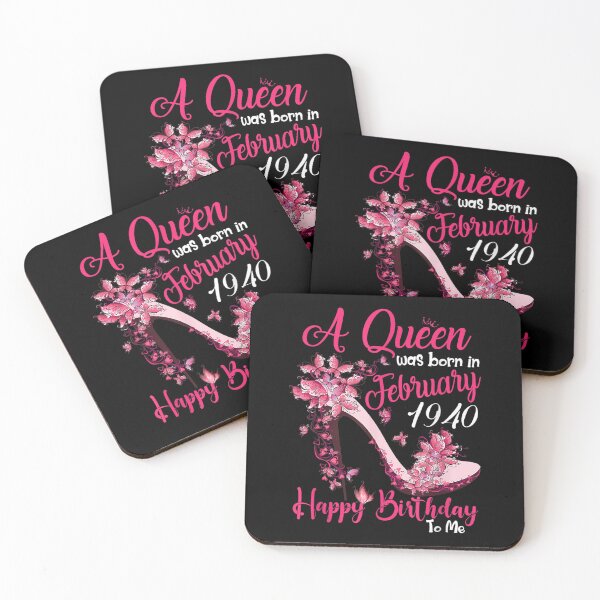 Item preview, A Queen Was Born In February 1940 82th Birthday Gifts Women  designed and sold by brita797.