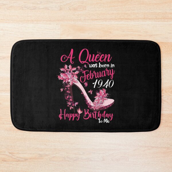Item preview, A Queen Was Born In February 1940 82th Birthday Gifts Women  designed and sold by brita797.