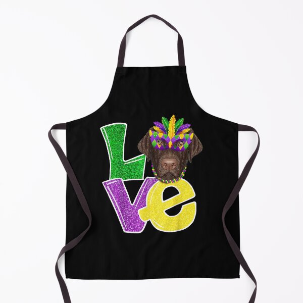 Item preview, I Love Mardi Gras Costume Labrador Dog Puppy Lover  designed and sold by amyadt77.