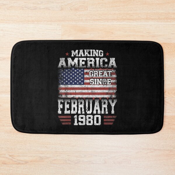 Item preview, February 1980 American Flag 42nd Birthday Gifts 42 Yrs Old  designed and sold by brita797.
