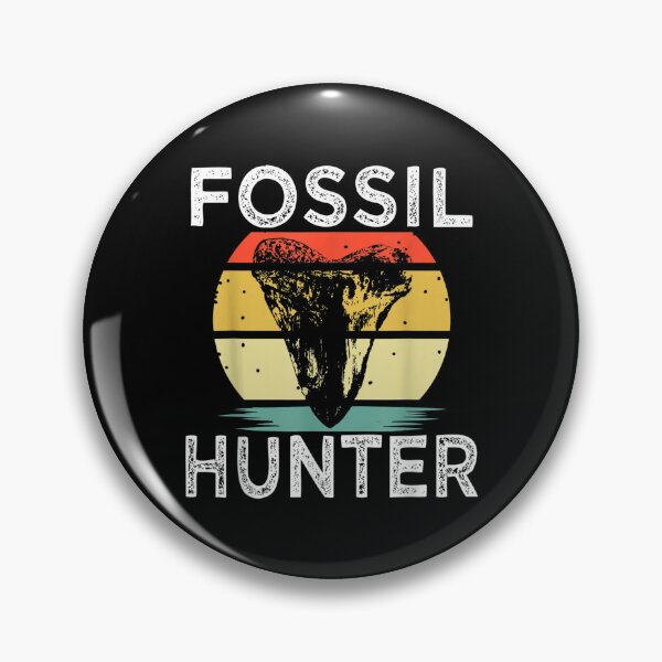 Item preview, Retro Fossil Megalodon Tooth Shark Fossil Hunter  designed and sold by amyadt77.