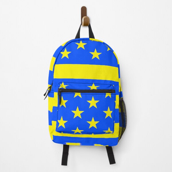 Item preview, Ukrainian American Flag designed and sold by Sky Brundall Concepts.