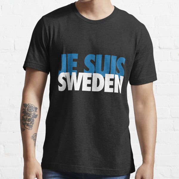 Je Suis Sweden (Blue/White) Essential T-Shirt