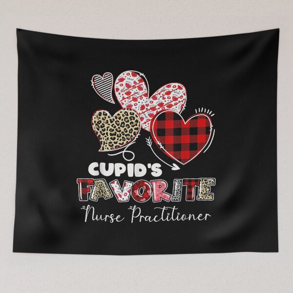 Item preview, Nurse Practitioner Gift Valentine Cupid's Favorite Nurses  designed and sold by brita797.