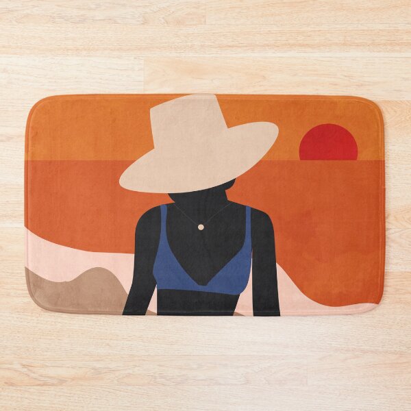 Item preview, Woman at The Beach 2 designed and sold by technicolorable_art.