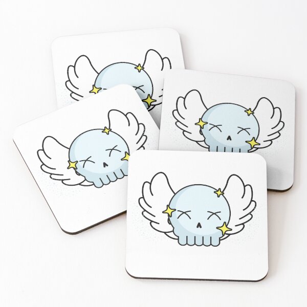 Item preview, Angel skull designed and sold by Tonickay.