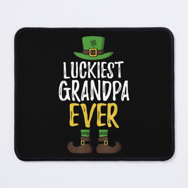 Item preview, Luckiest Grandpa Ever Leprechaun St Patrick's Day Matching designed and sold by amyadt77.