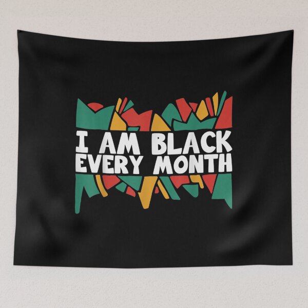 Item preview, I'm Black Every Month As A Black History  designed and sold by amyadt77.