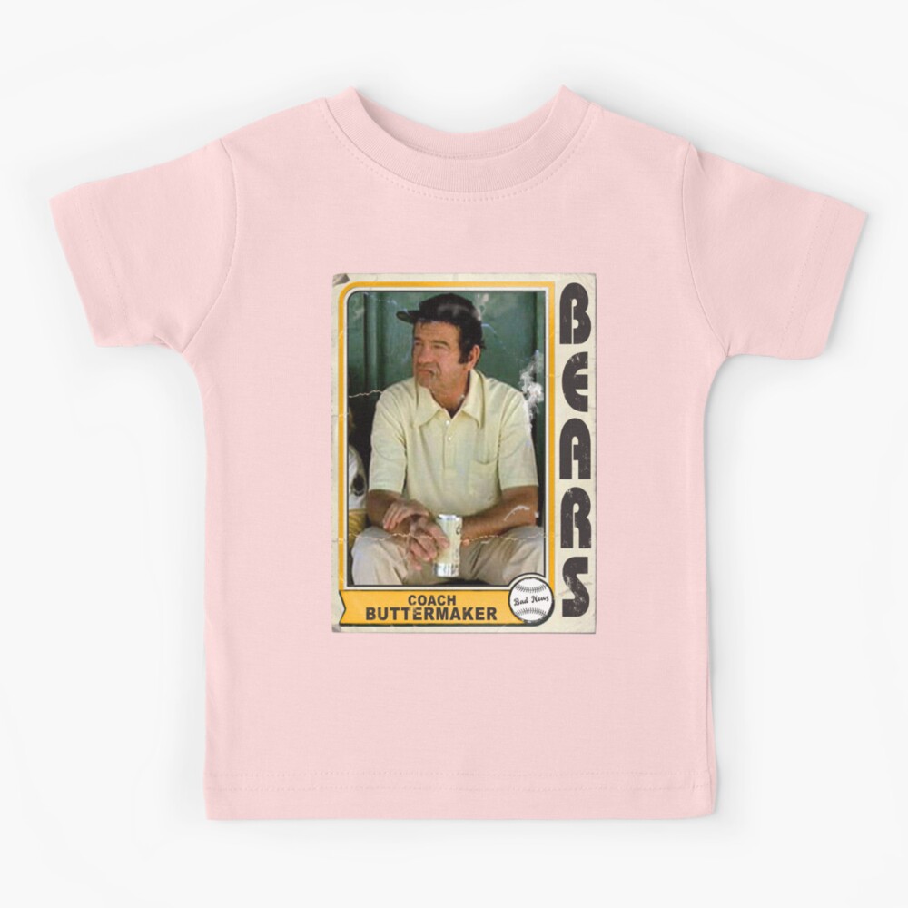 Coach Buttermaker Vintage Bad News Bears Baseball Card' Kids T-Shirt for  Sale by acquiesce13