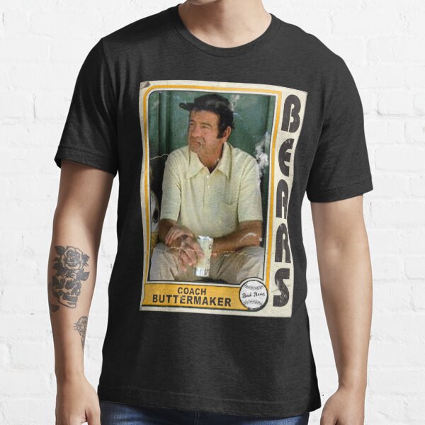 Coach BUTTERMAKER Vintage Bad News Bears Baseball Card Bad News Bears (2005) Essential T-Shirt | Redbubble