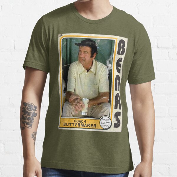 Coach Buttermaker Vintage Bad News Bears Baseball Card Essential T-Shirt  for Sale by acquiesce13