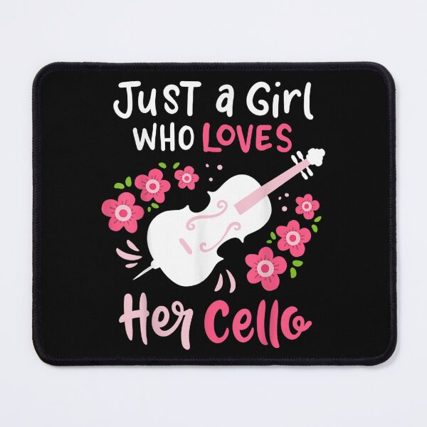 Item preview, Cello Cellist Just A Girl Who Loves Her Cello  designed and sold by brita797.