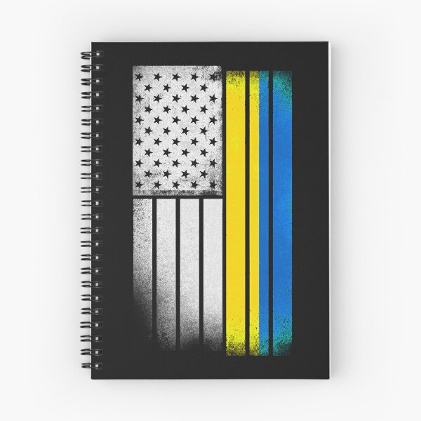 Item preview, Drapeau américain ukrainien designed and sold by AshleyConnelly.