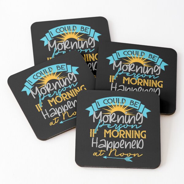Item preview, I Could Be A Morning Person If Morning Happened Around Noon  designed and sold by amyadt77.