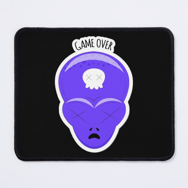Item preview, Alien face-Game over designed and sold by AcaxaHino.