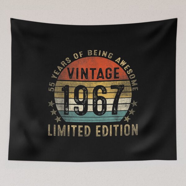 Item preview, 55 Yrs Old Gift Vintage 1967 Limited Edition 55th Birthday  designed and sold by aprilsav.