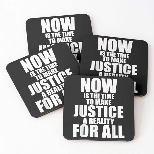 Item preview, Now Is The Time To Make Justice A Reality For All  designed and sold by amyadt77.