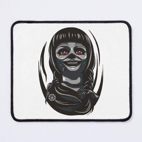 Item preview, A Girl Who Loves Doll Horror Annabelle Red Eyes Awesome For Movie Fan designed and sold by ConnorHeagney26.