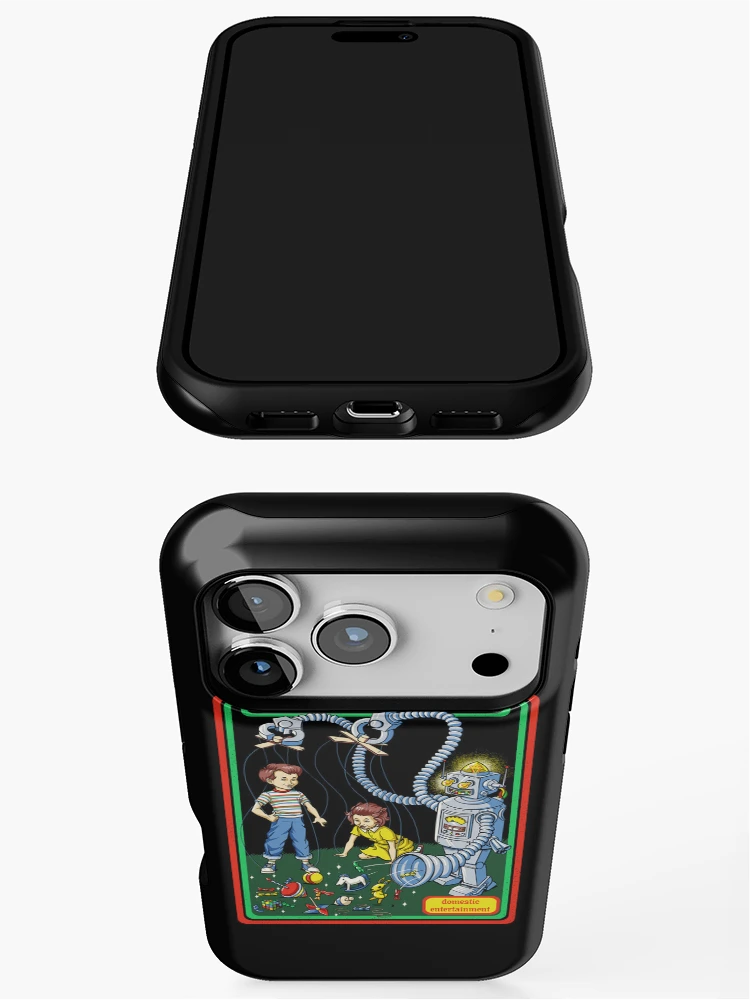 Thumbnail 3 of 4, iPhone Case, Algorithm, Our robot friend designed and sold by RafaelLima7.