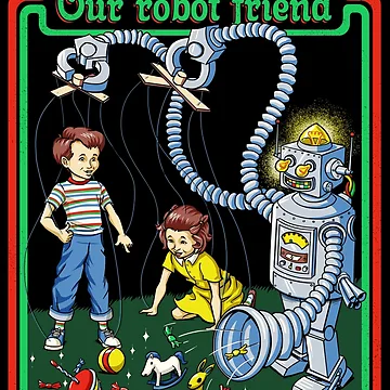 Artwork thumbnail, Algorithm, Our robot friend by RafaelLima7
