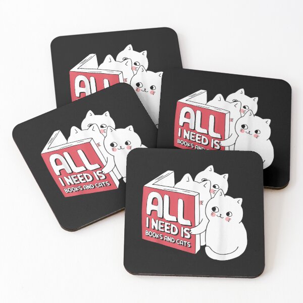 Item preview, Cat Lovers All I Need Is Books Cats Book  designed and sold by brita797.