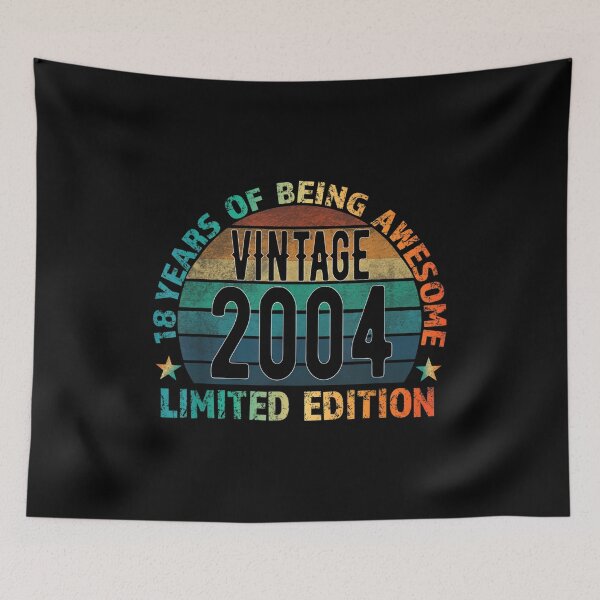 Item preview, 18th Birthday Gift Boys Vintage 2004 18 Years Old Colored  designed and sold by aprilsav.