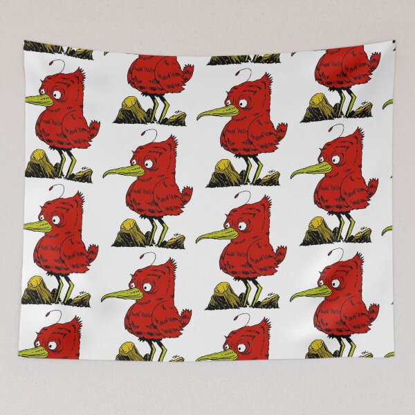 Artikelvorschau, Silly Red Bird Exklusiv entworfen und verkauft von TJKernan.
