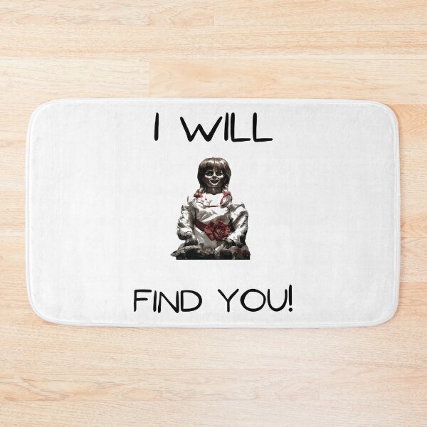 Item preview, A Girl Who Loves I Will Find You Annabel Quote Scary Photographic Style designed and sold by ConnorHeagney26.