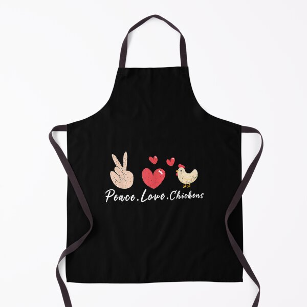 Item preview, Peace Love Chickens Funny Chicken Farmer Chicken designed and sold by aprilsav.