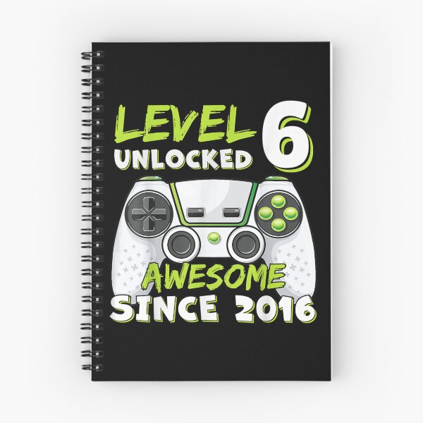 Item preview, Kids Six 6yr Bday Son Boy Funny Gamer 6 Years Old Birthday  designed and sold by amyadt77.